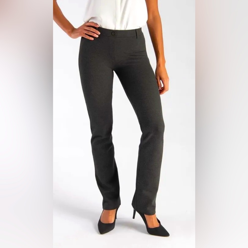 2 pair Betabrand women’s trouser leggings